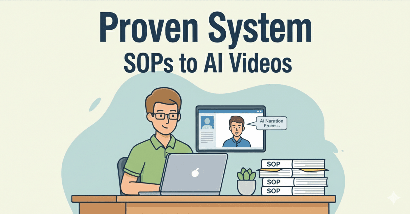 Turn SOP Training Documents Into Talking Head Training Videos
