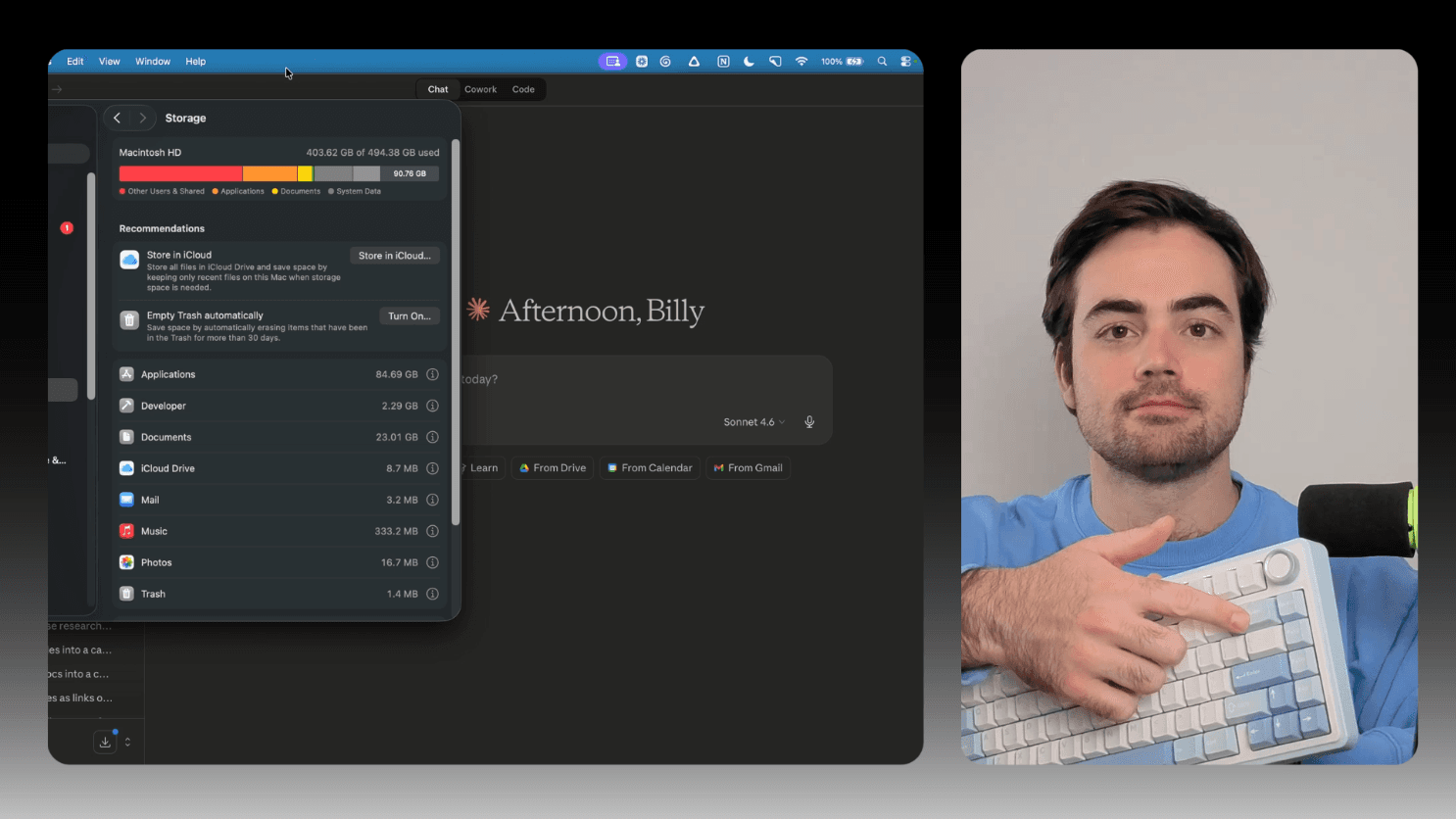 How To Use Claude To Find What's Actually Eating Space on Your Computer