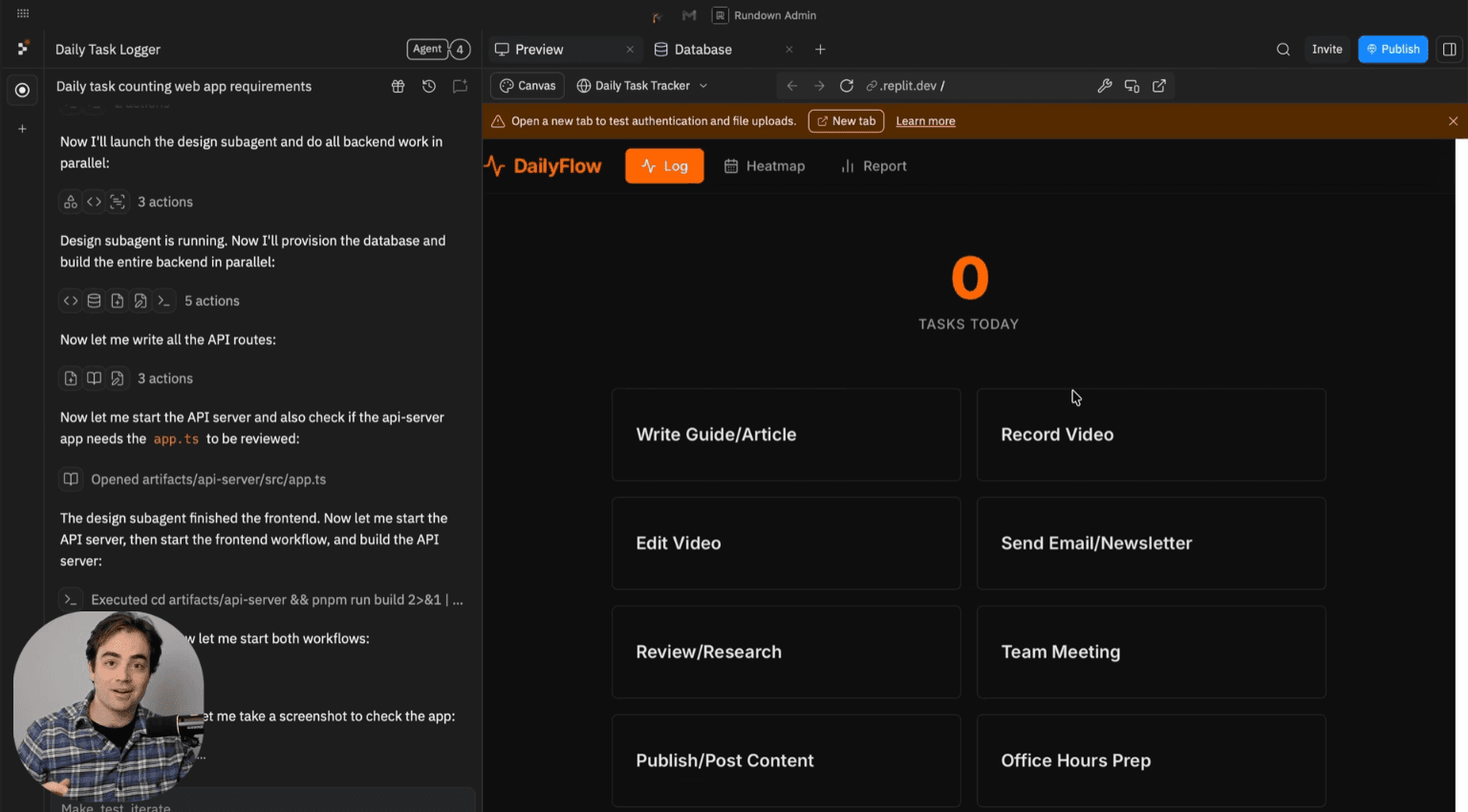 How To Build a Productivity Tool With Replit + Interview Method