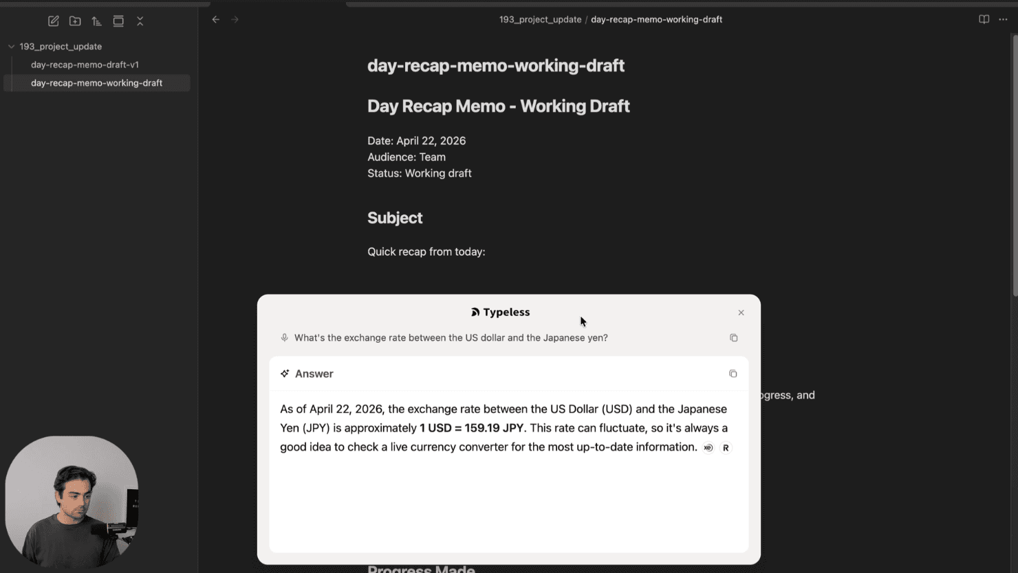 Use This Two-Step Dictation Strategy To Write Better Docs (Typeless Tutorial)