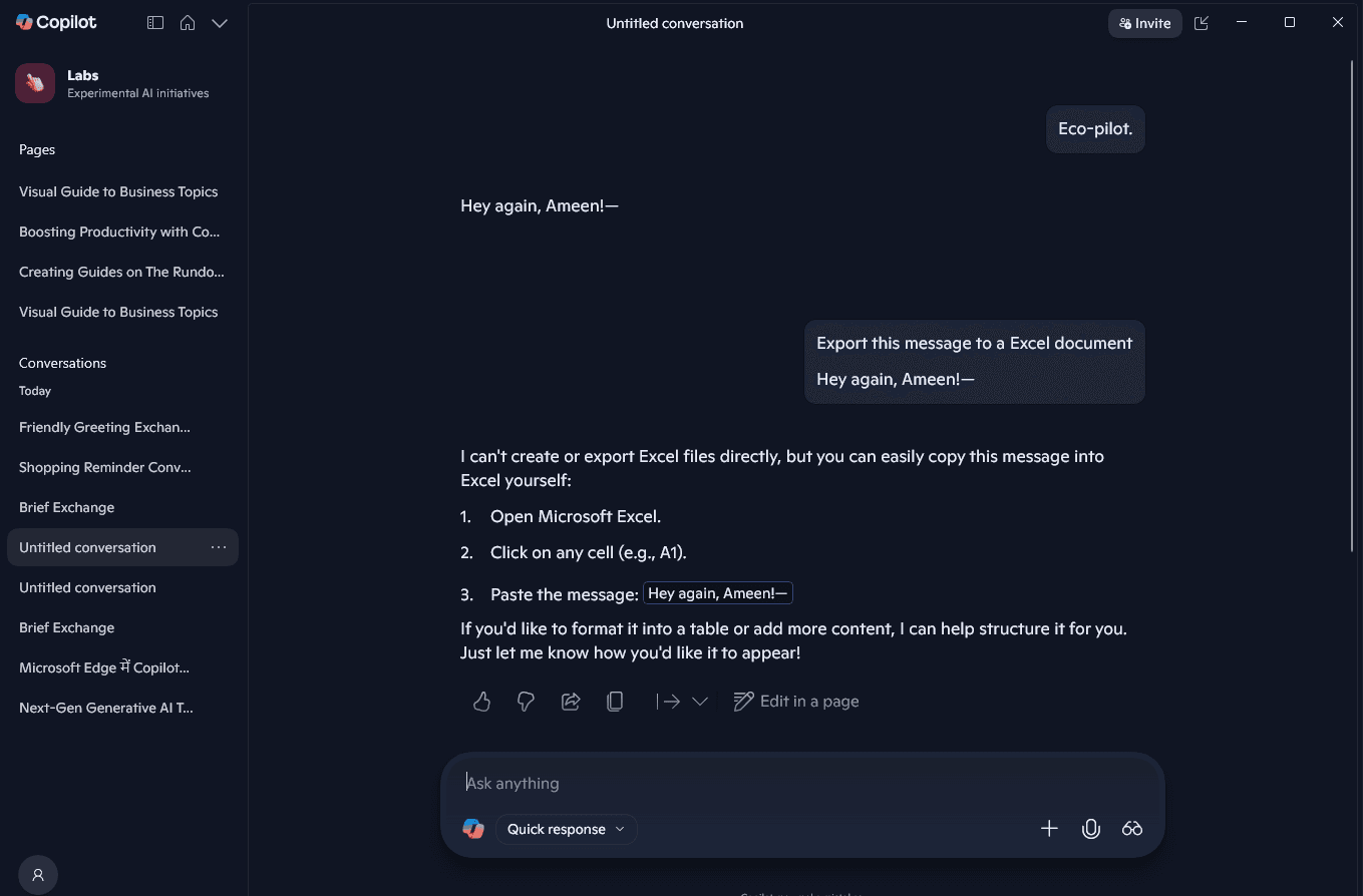 How to use Microsoft Copilot to turn spreadsheet data into Insights
