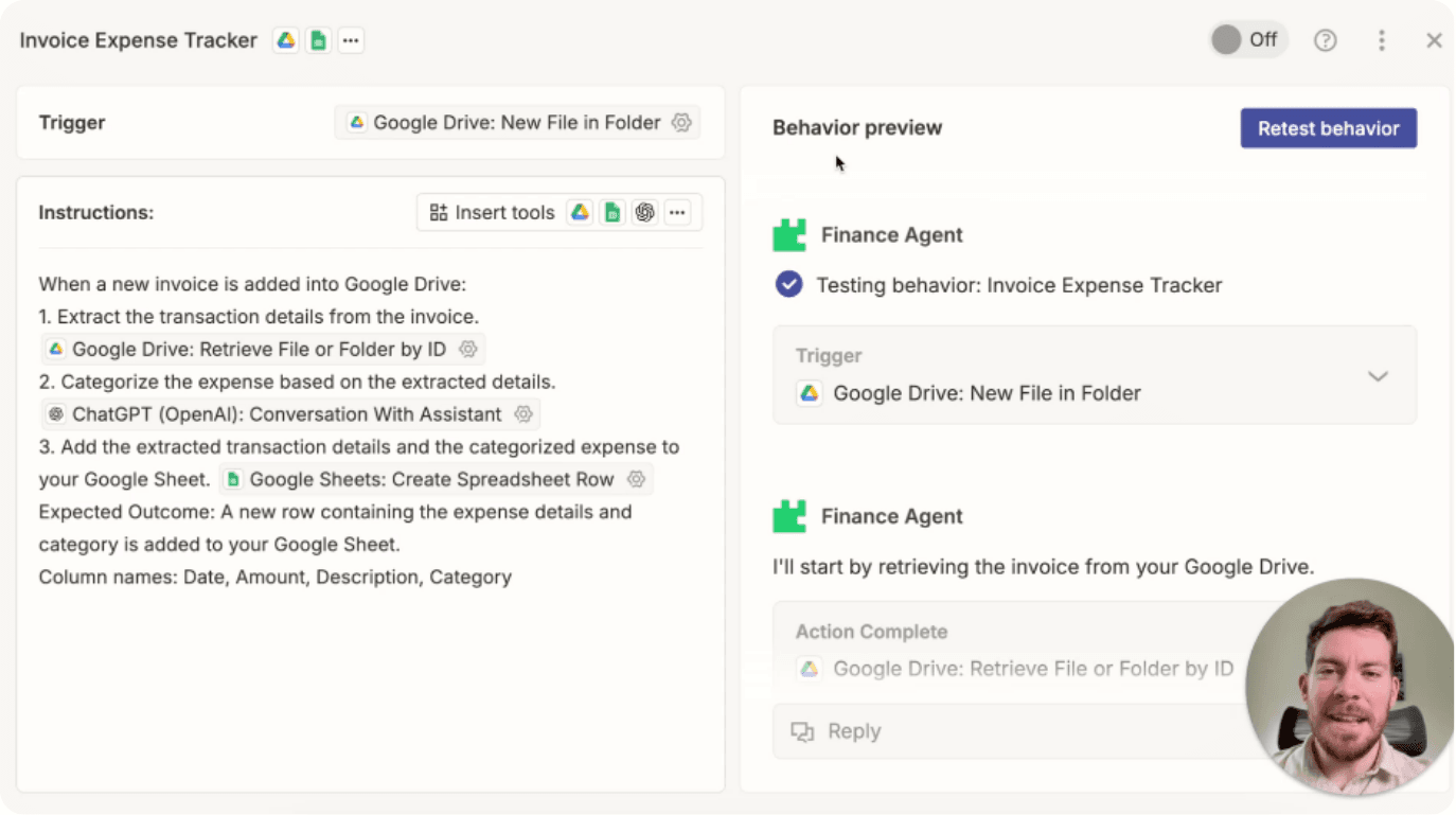 Create your personal financial assistant with Zapier Agents