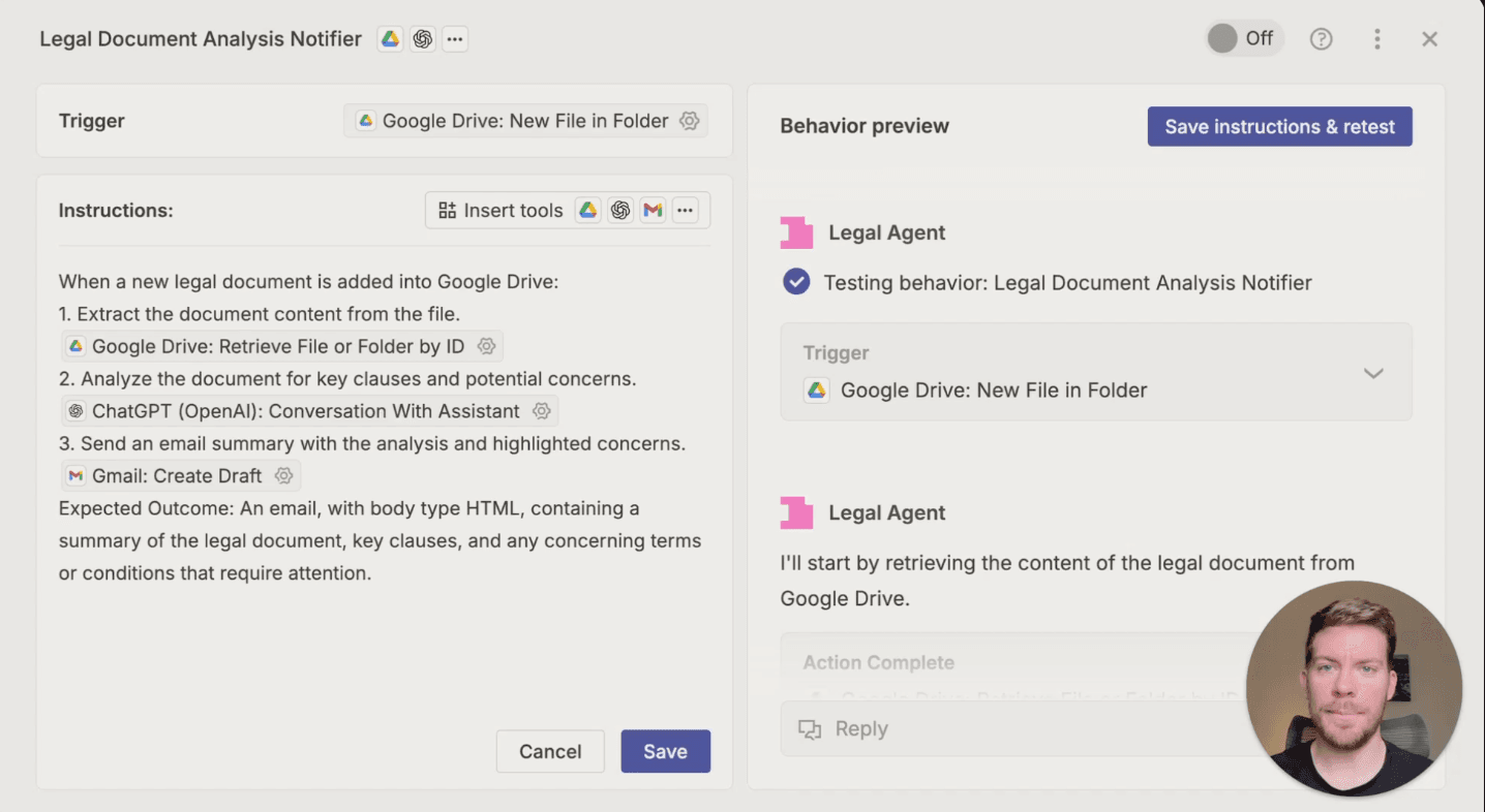 Automate Legal Document Analysis with Zapier Agents