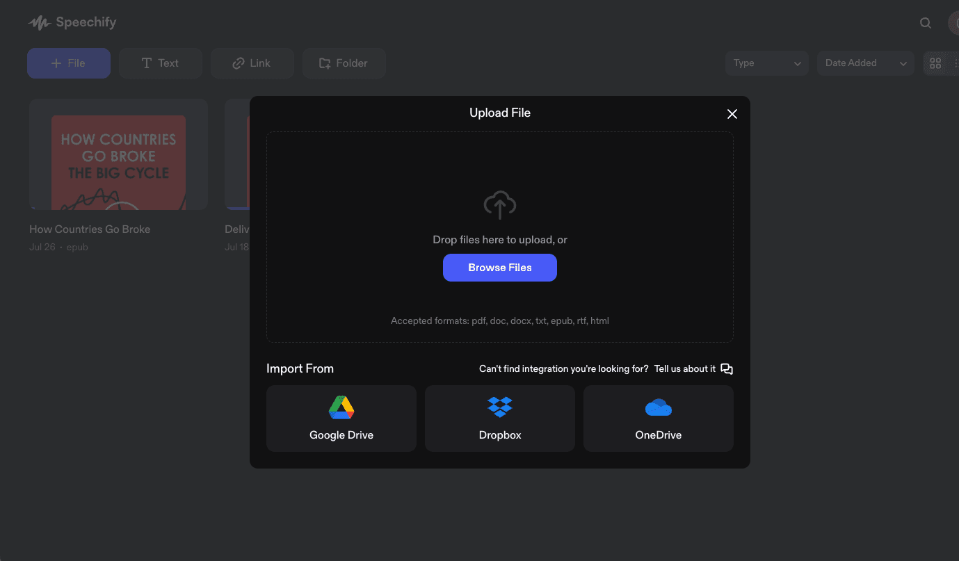 Save time by listening to long texts with Speechify's AI-powered text-to-speech