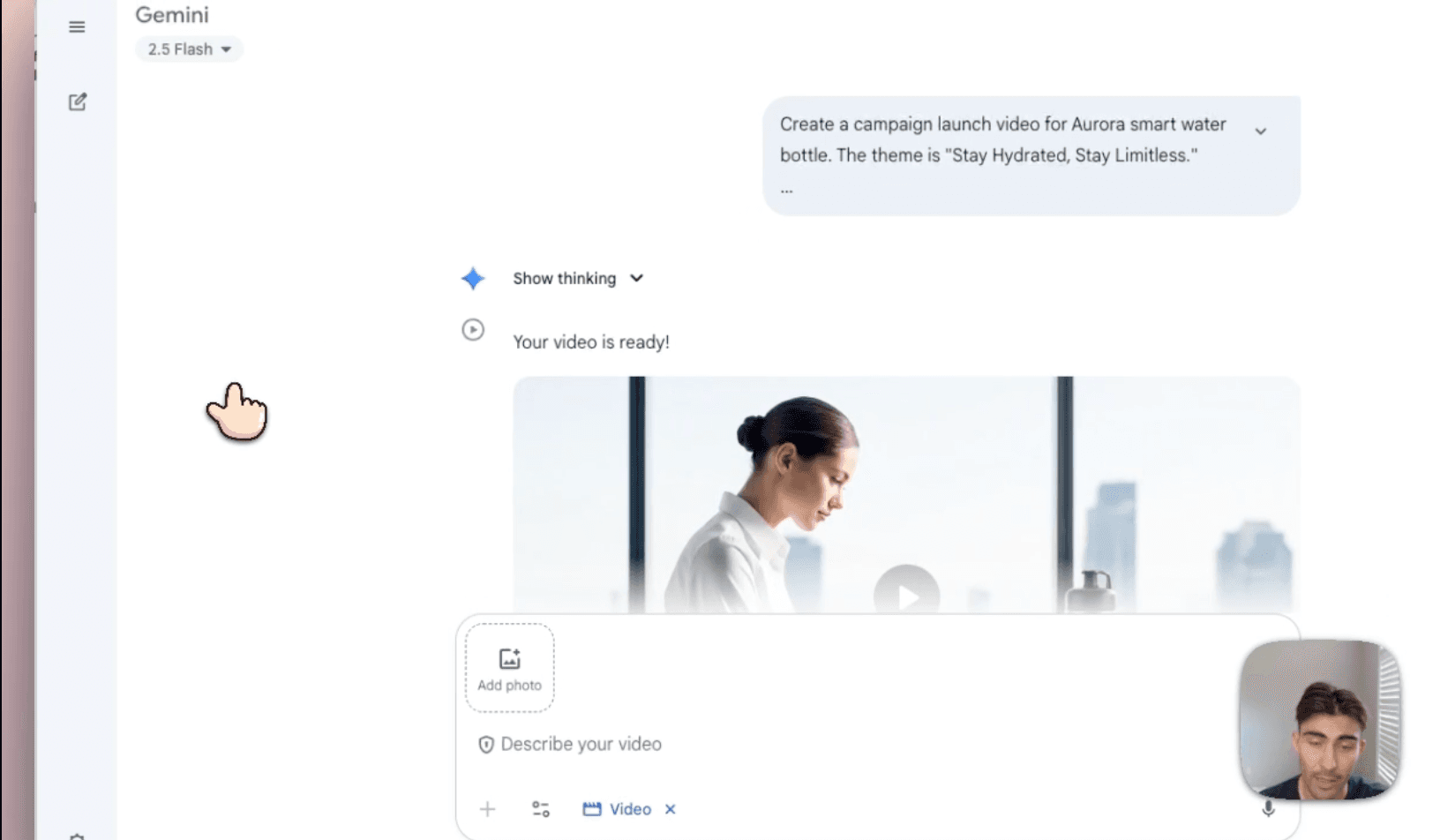 Prompt creative marketing videos with Gemini's VEO 3
