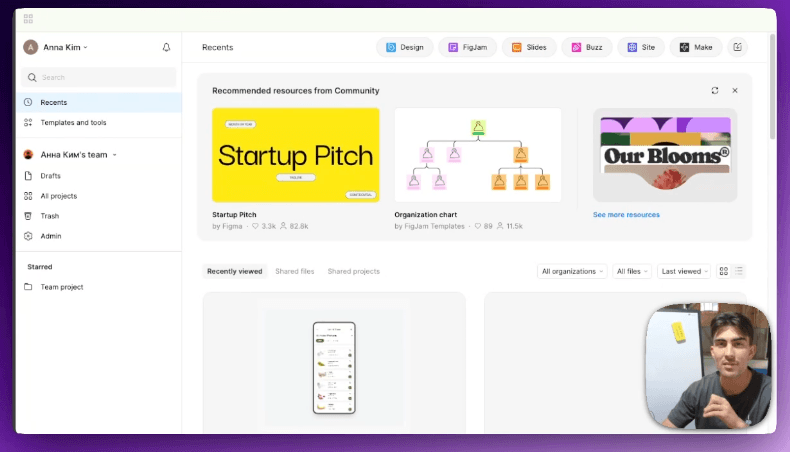 Design and build a mobile app with Figma AI