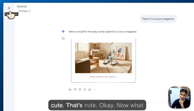 Create product ads with Nano Banana