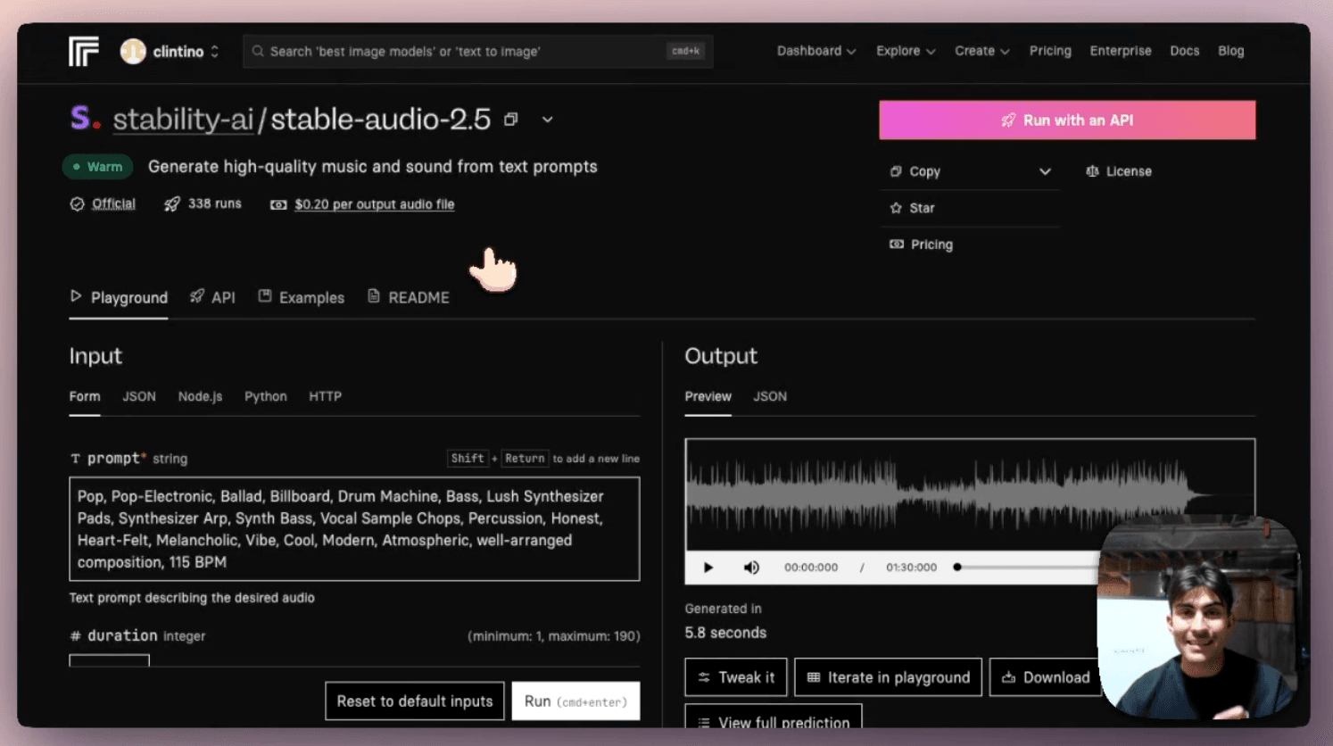 Create enterprise-ready sounds for your business with Stable Audio 2.5