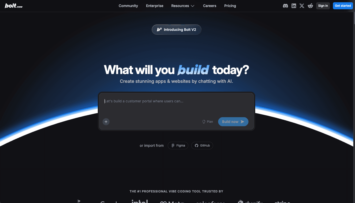 How to vibe code a software tool using Bolt
