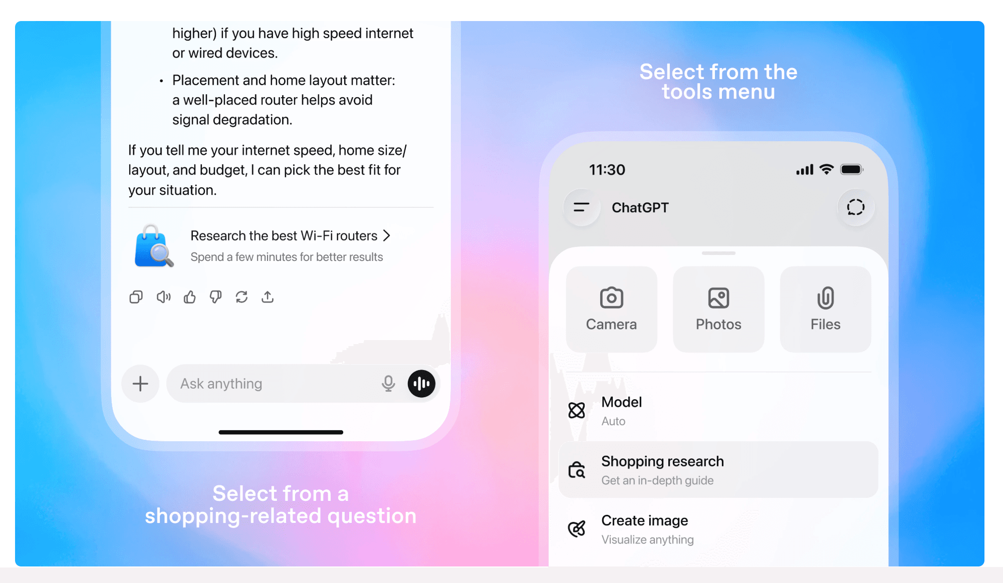 Use ChatGPT shopping research to save time and money on finding the best deal