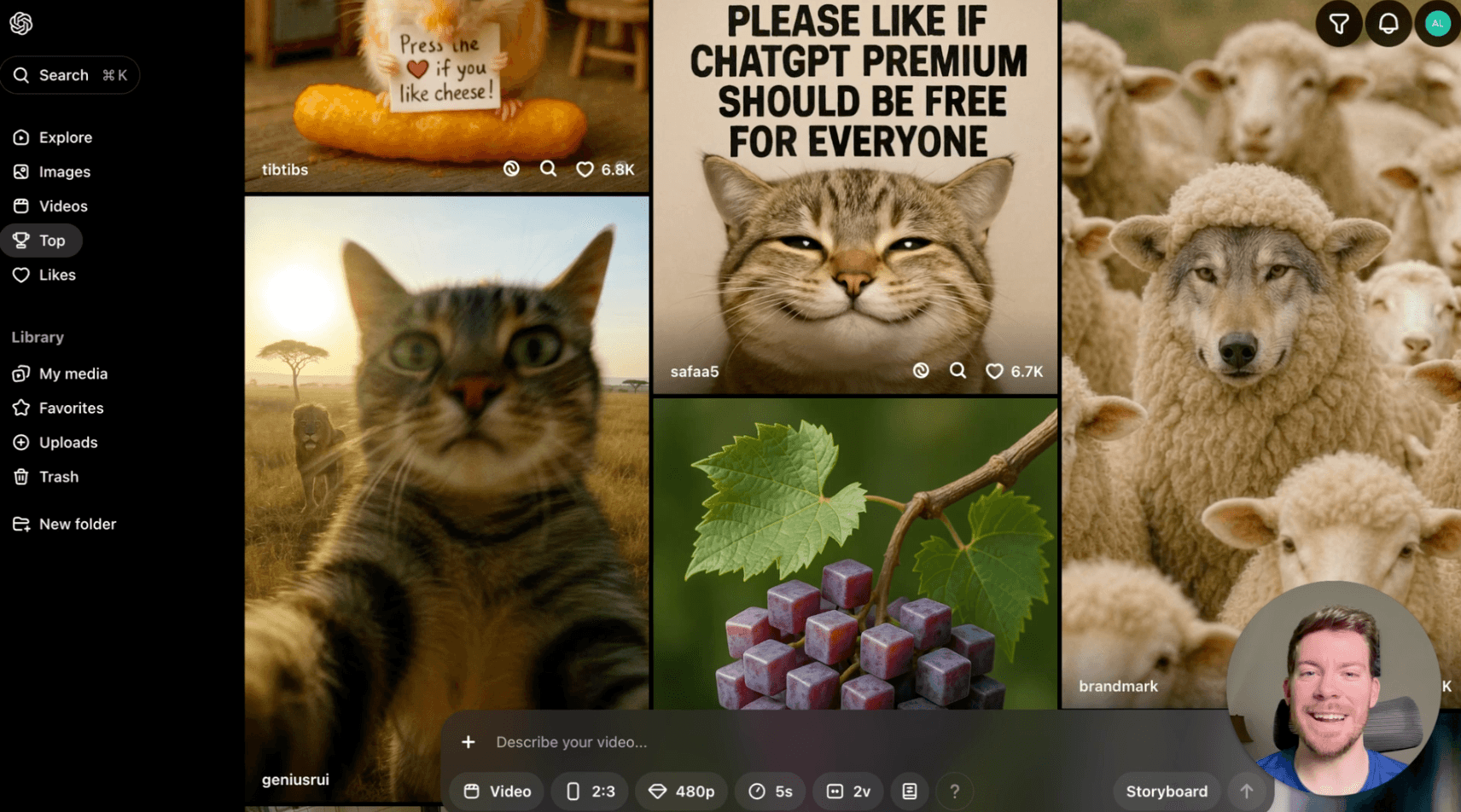 How to create professional videos for free using OpenAI's Sora