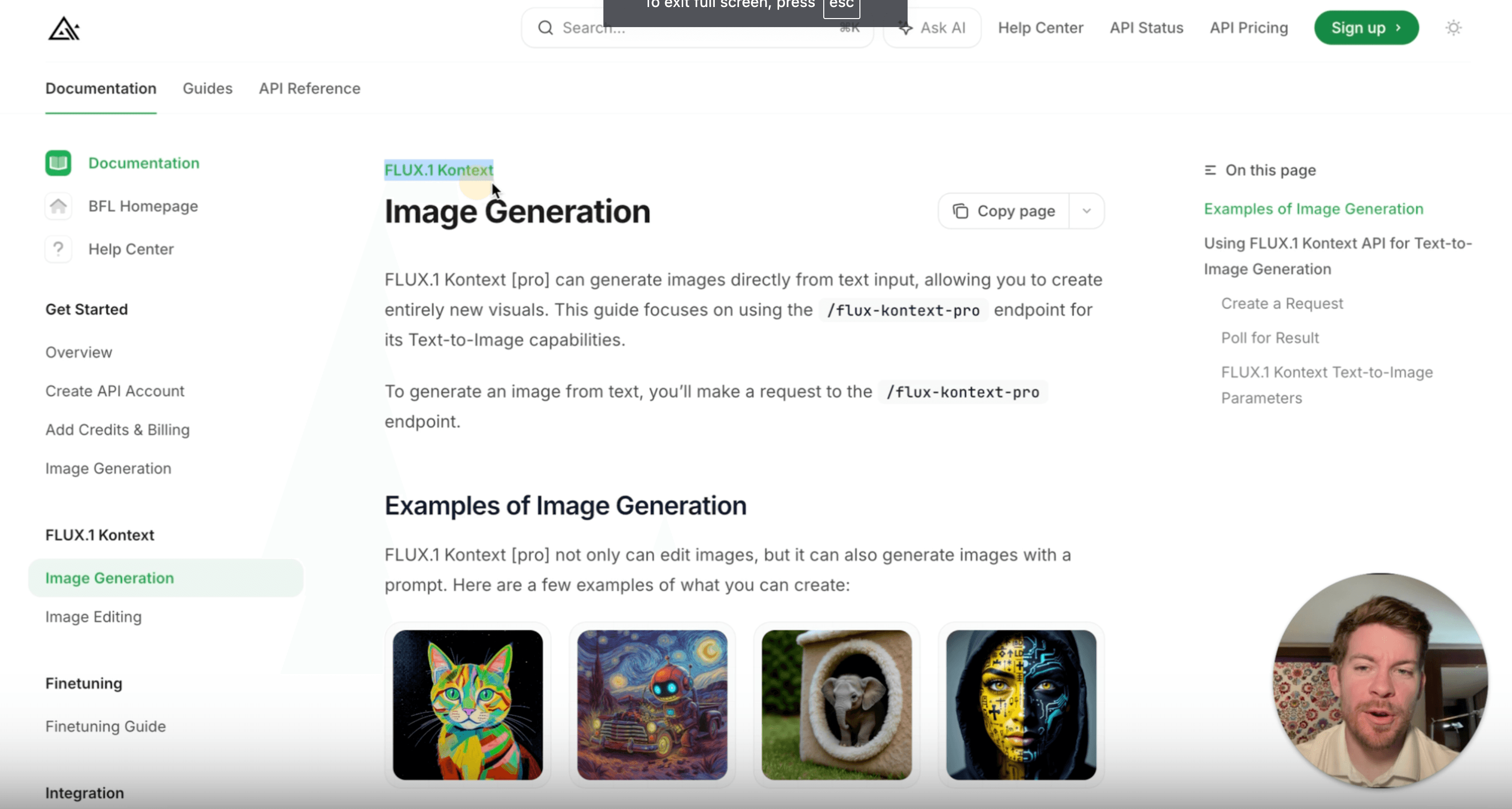 How to incorporate image generation and editing to your projects with Flux API