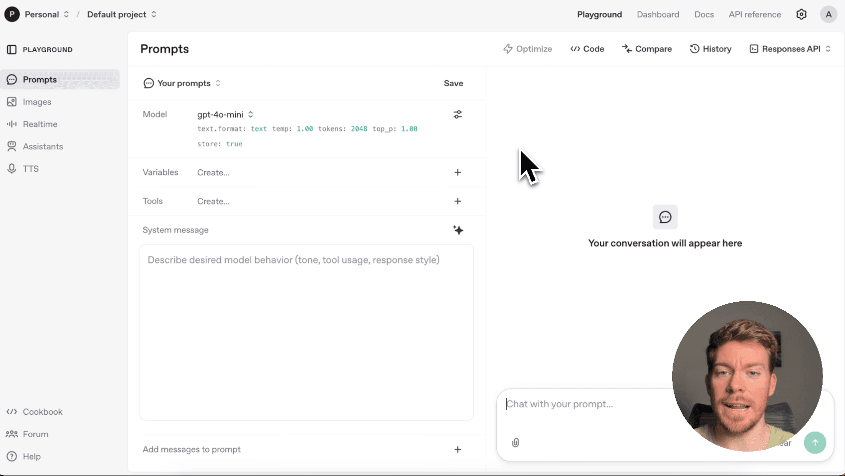 How to optimize prompts for better AI outputs with OpenAI's Optimize feature