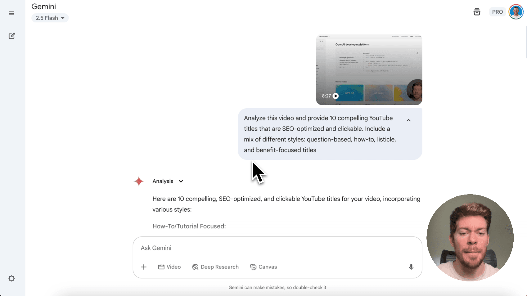 Automate your YouTube content creation with Gemini