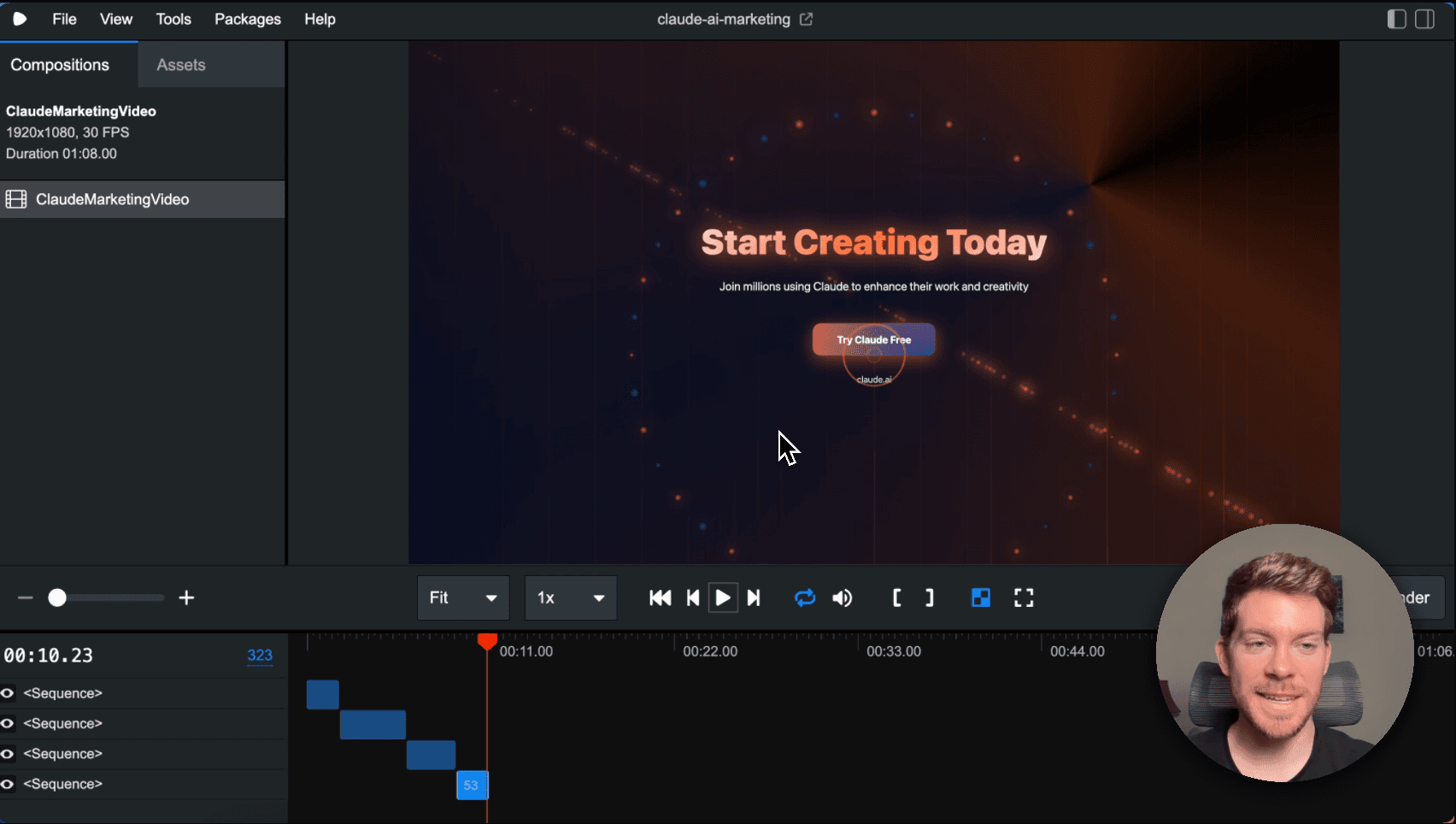 How to create marketing videos with Claude Code