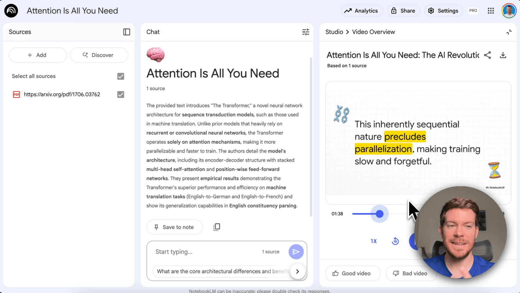 Turn any document into study video presentations with NotebookLM