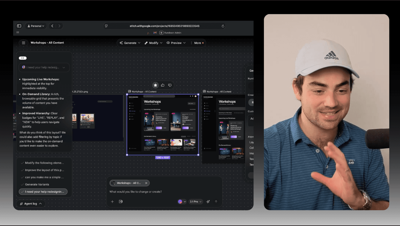 How To Use Google Stitch To Redesign Your Entire Website (For Free)