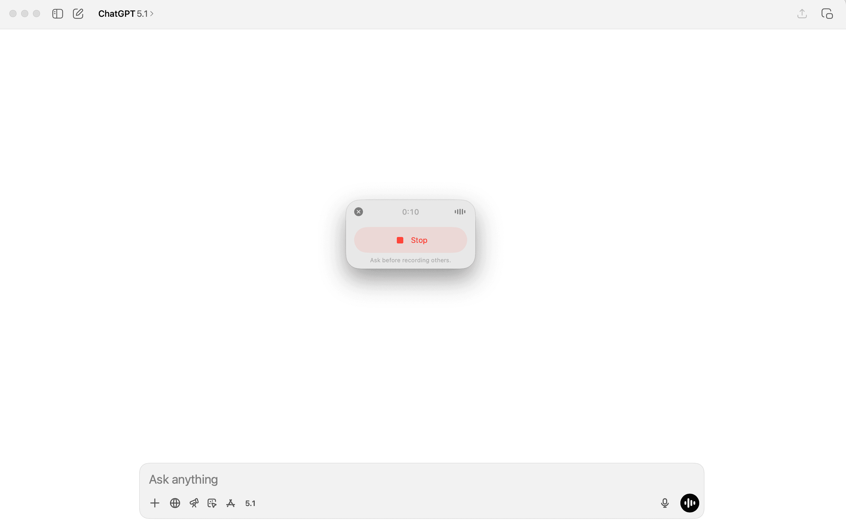 Use ChatGPT record mode to capture meeting insights without third-party tools