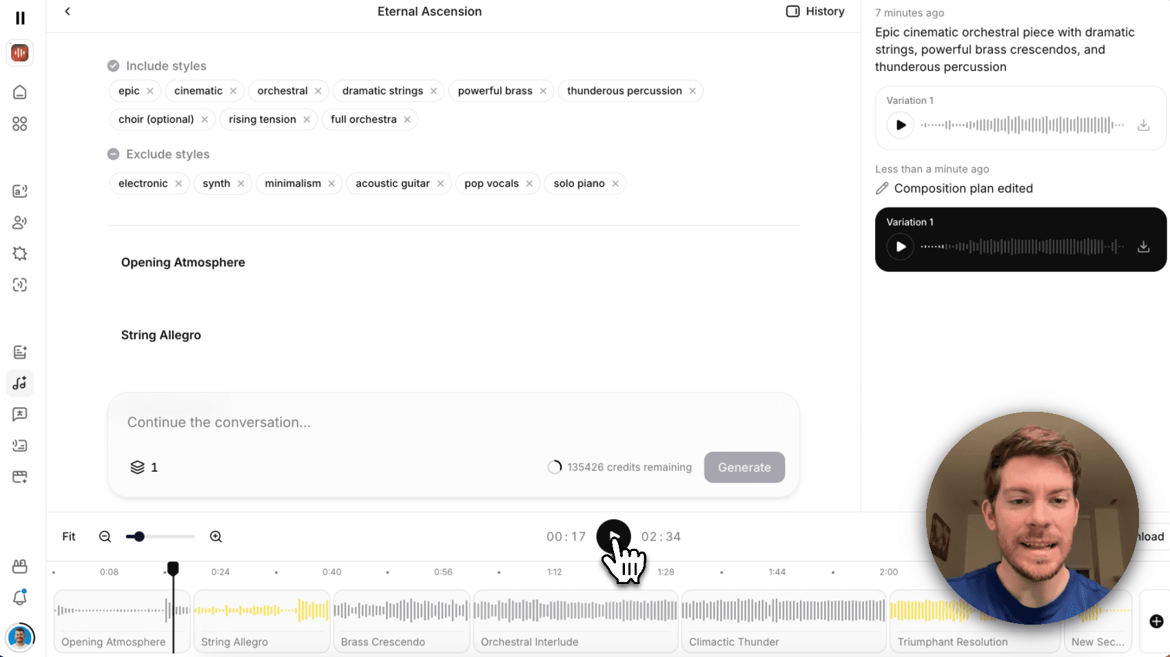 How to create professional music tracks for your projects with ElevenLabs